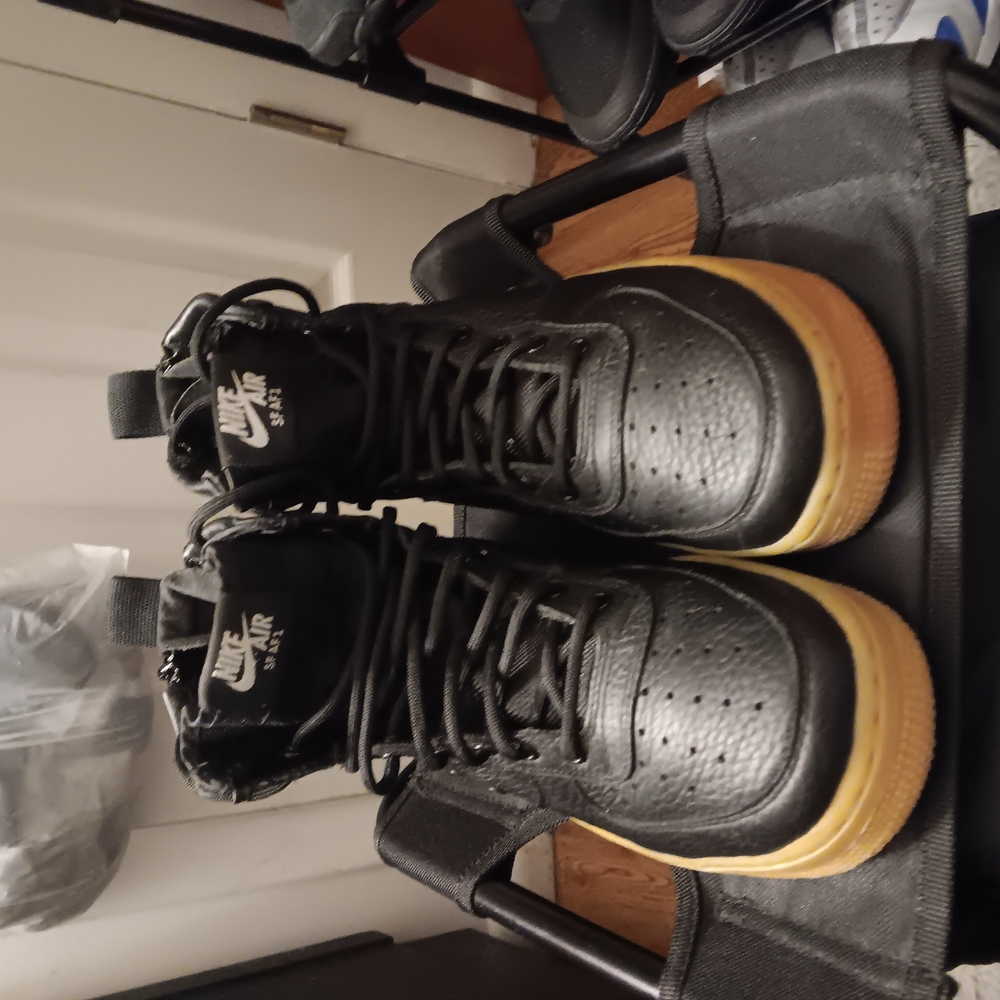 Nike Air Force 1 High Black Shoes